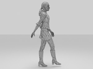 female Model 3D