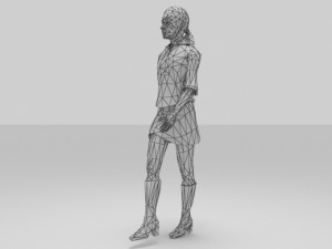 female Model 3D