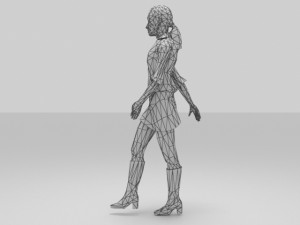 female Model 3D