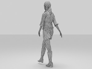 female Model 3D