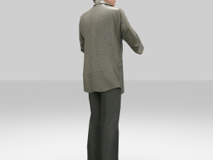 uncle officer Model 3D