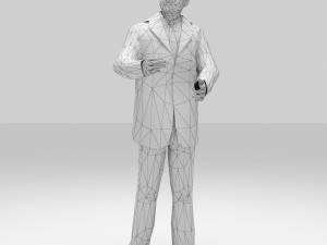uncle officer Model 3D