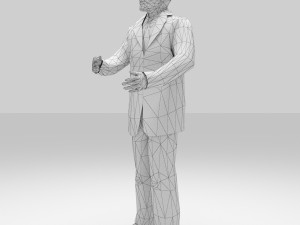uncle officer Model 3D