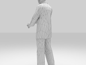 uncle officer Model 3D