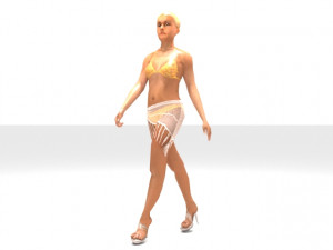 girls 3D 模型