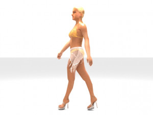 girls 3D 模型