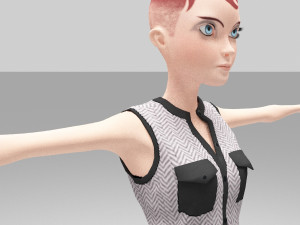 ellysa girls 3D Model