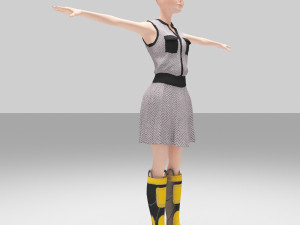 ellysa girls 3D Model