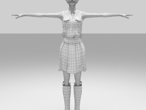 ellysa girls 3D Model