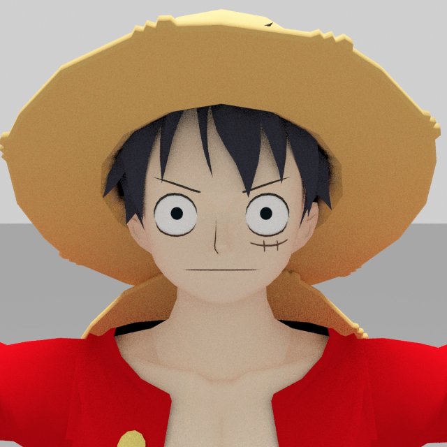 lutfi one piece Model 3D .c4d .max .obj .3ds .fbx .stl .blend 