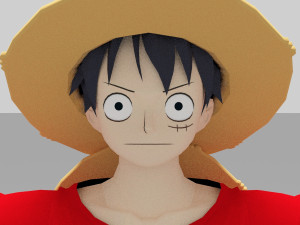 lutfi one piece Modelo 3D