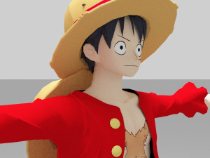 lutfi one piece Model 3D