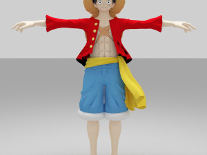 lutfi one piece Model 3D
