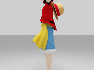 lutfi one piece Model 3D