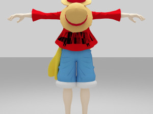 lutfi one piece Model 3D
