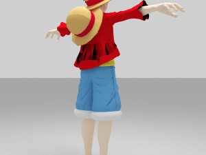 lutfi one piece Model 3D