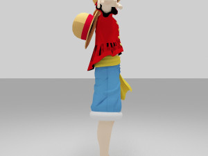 lutfi one piece Model 3D