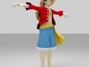 lutfi one piece Model 3D
