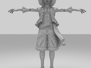 lutfi one piece Model 3D