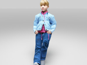 kid Model 3D