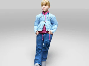 kid 3D Model