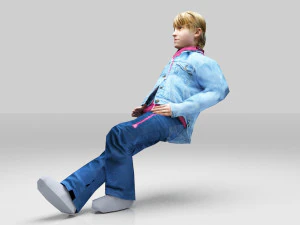 kid 3D Model