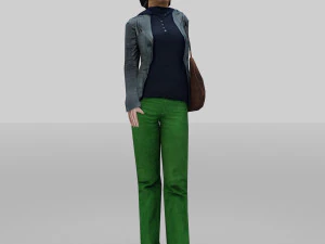 michelle 3D Model
