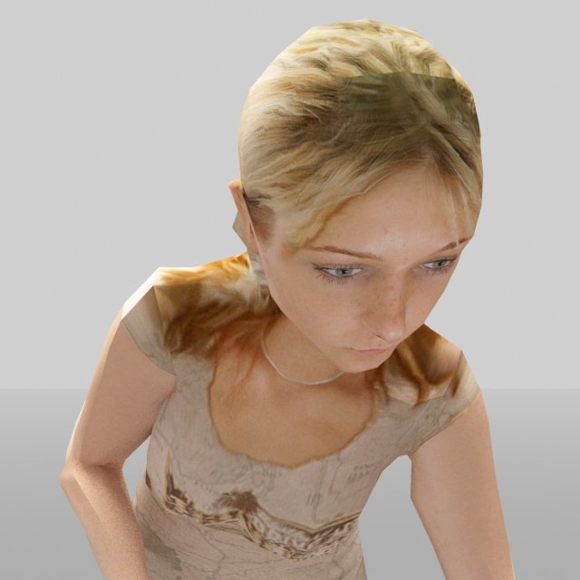 angelia girls Model 3D .c4d .max .obj .3ds .fbx .stl .blend 