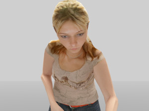 angelia girls Model 3D