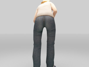 angelia girls Model 3D