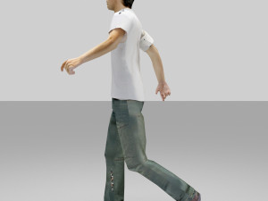 jones man Modello 3D