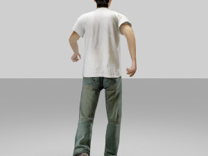 jones man Modello 3D