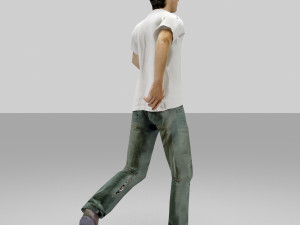 jones man Modello 3D