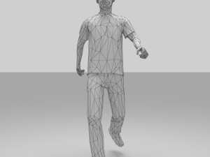 jones man Modello 3D