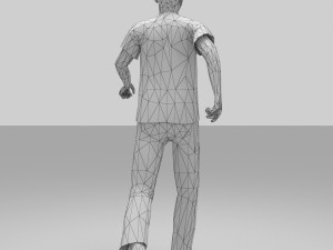 jones man Modello 3D
