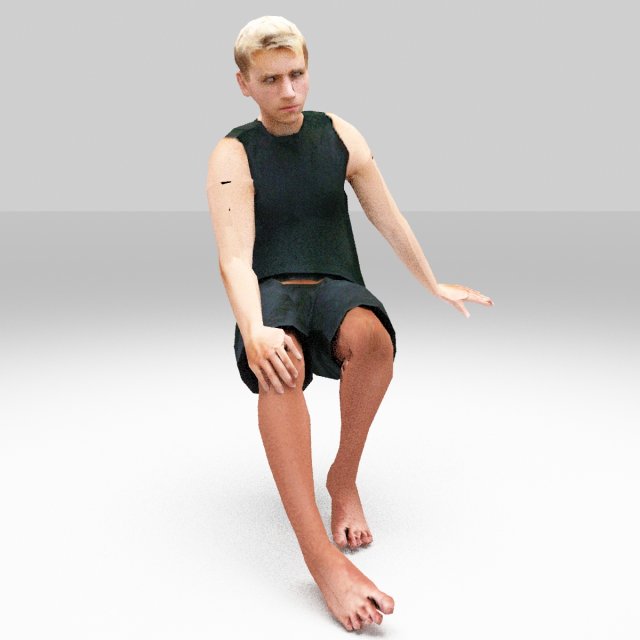 bruser Modelo 3D .c4d .max .obj .3ds .fbx .stl .blend 