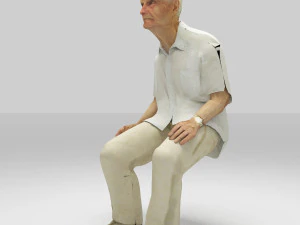old man 3D Model