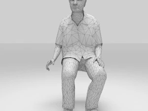old man 3D Model