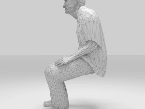 old man 3D Model
