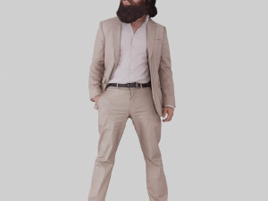 man officer 3D Model
