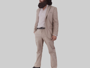 man officer 3D Model