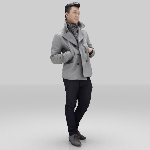 man 43 3D Model .c4d .max .obj .3ds .fbx .stl .blend 
