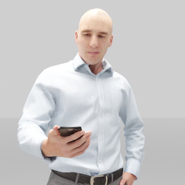 man officer 12 3D Модель .c4d .max .obj .3ds .fbx .stl .blend 