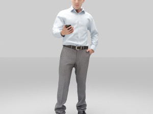 man officer 12 3D Модель