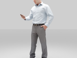 man officer 12 3D Модель