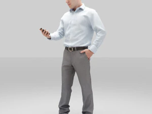 man officer 12 3D Model