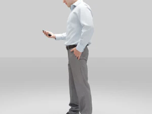 man officer 12 3D Model
