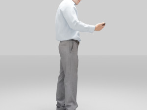 man officer 12 3D Модель