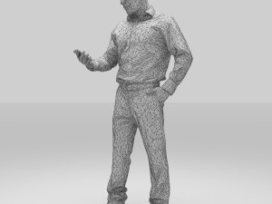 man officer 12 3D Модель