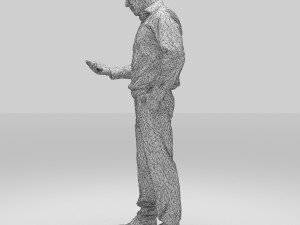 man officer 12 3D Модель